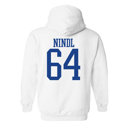 Pittsburgh - NCAA Football : Joshua Nindl - Classic Shersey Hooded Sweatshirt-1