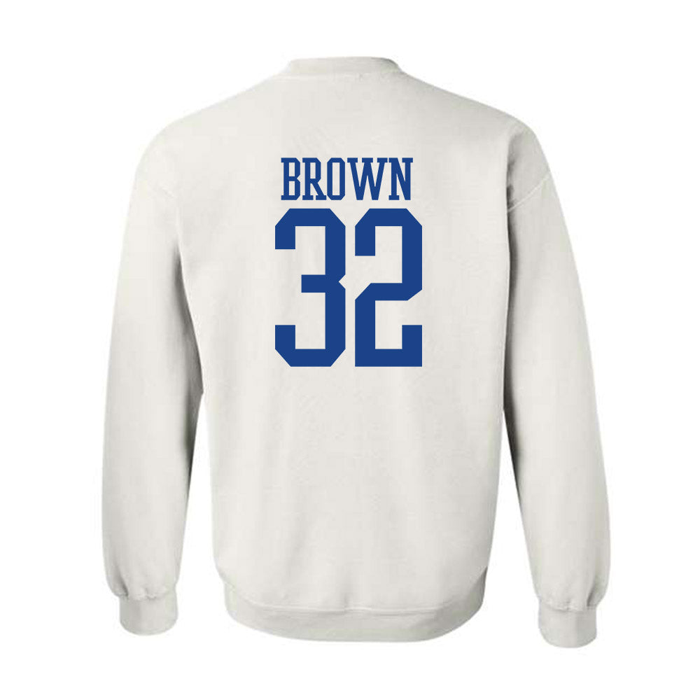 Pittsburgh - NCAA Football : Truitt Brown - Classic Shersey Crewneck Sweatshirt-1