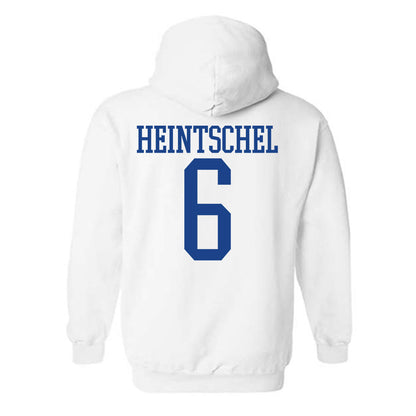Pittsburgh - NCAA Football : Mason Heintschel - Classic Shersey Hooded Sweatshirt-1