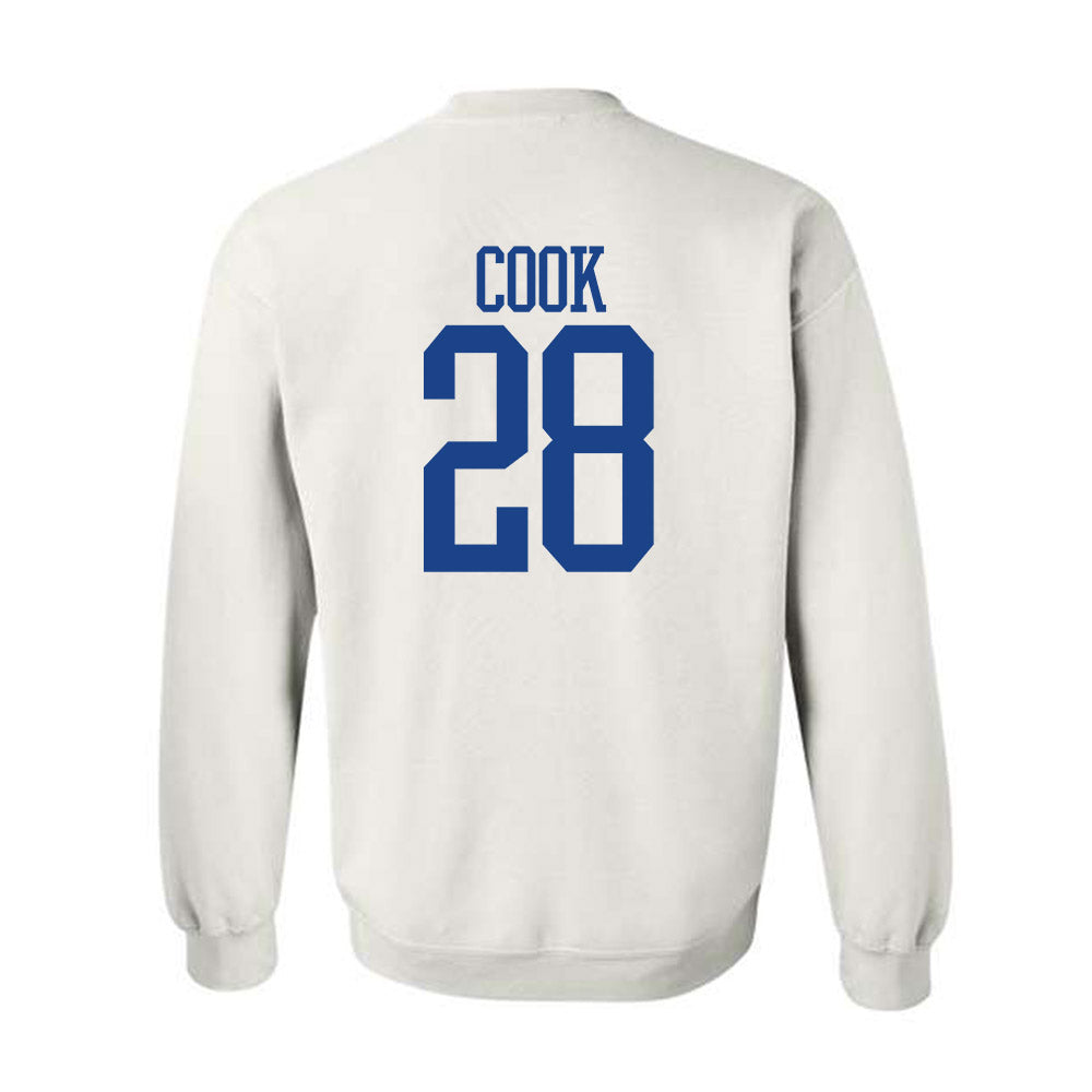 Pittsburgh - NCAA Football : Justin Cook - Classic Shersey Crewneck Sweatshirt-1