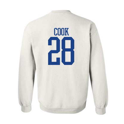 Pittsburgh - NCAA Football : Justin Cook - Classic Shersey Crewneck Sweatshirt-1