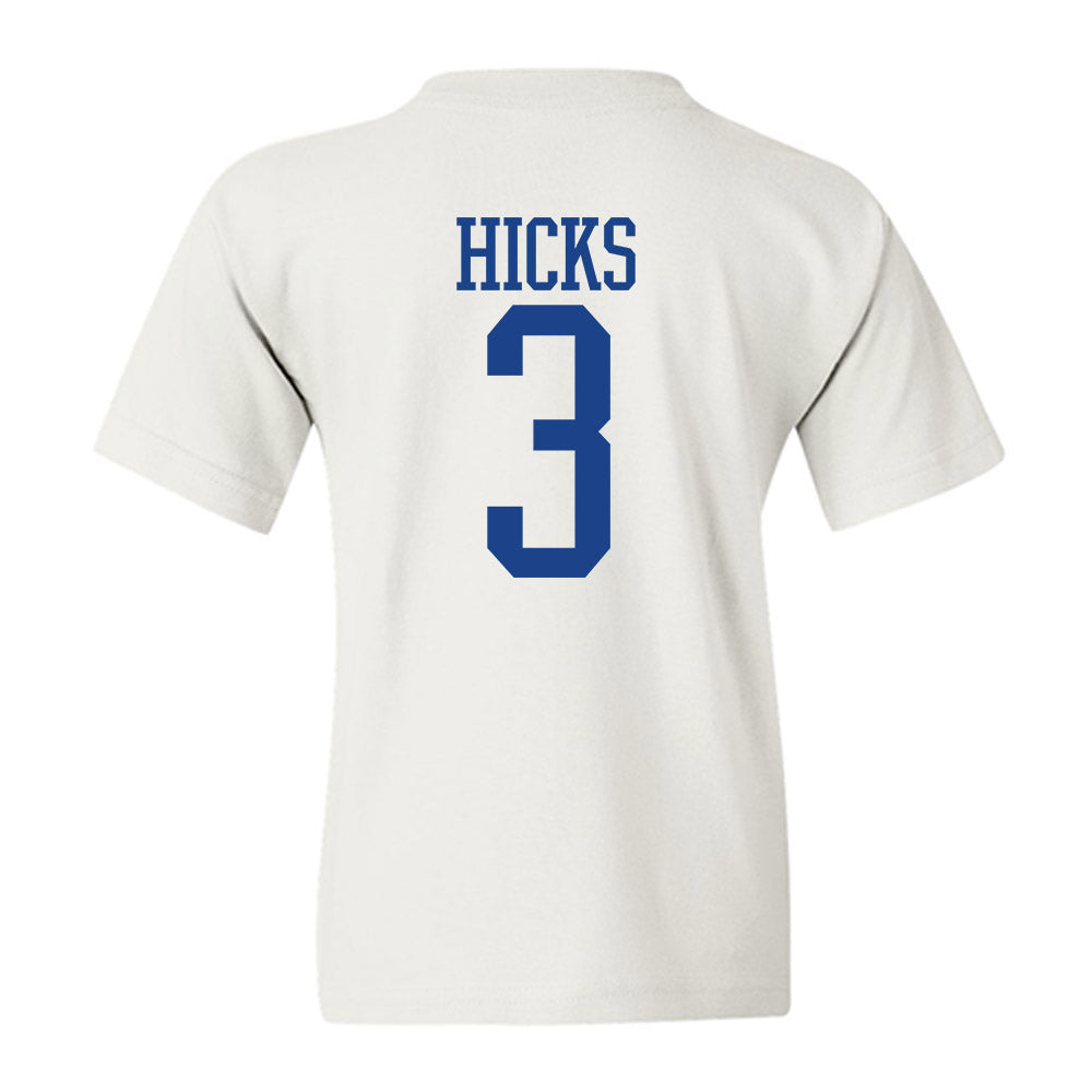 Pittsburgh - NCAA Football : Blue Hicks - Classic Shersey Youth T-Shirt-1