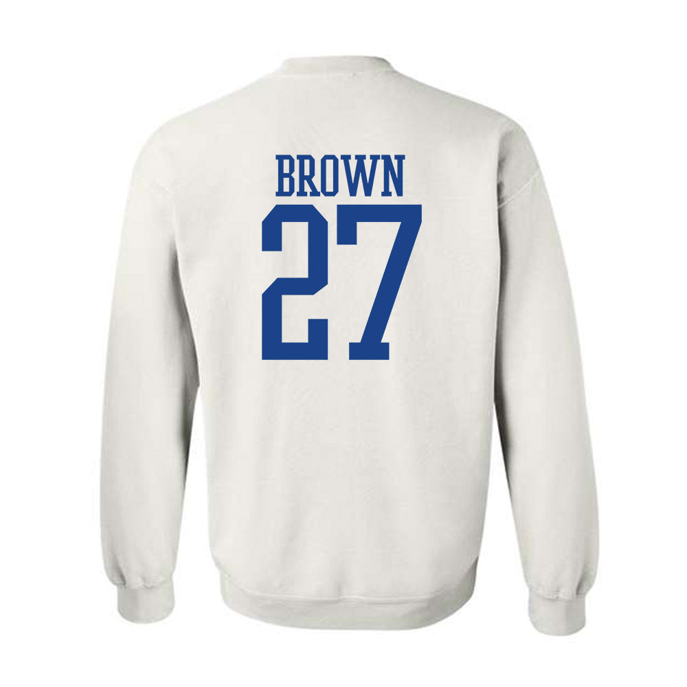 Pittsburgh - NCAA Football : Jaylin Brown - Classic Shersey Crewneck Sweatshirt-1