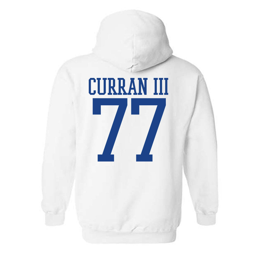 Pittsburgh - NCAA Football : John Curran III - Classic Shersey Hooded Sweatshirt-1
