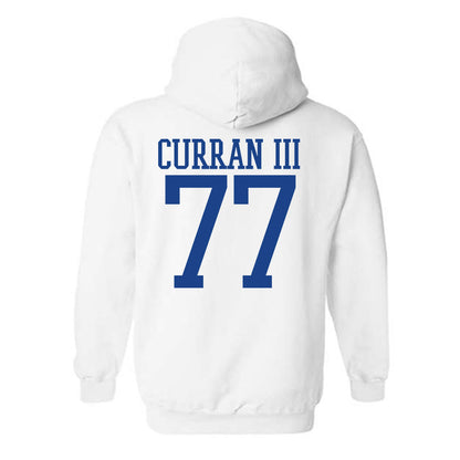 Pittsburgh - NCAA Football : John Curran III - Classic Shersey Hooded Sweatshirt-1
