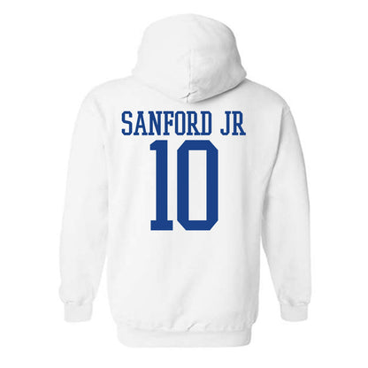Pittsburgh - NCAA Football : Alex Sanford JR - Classic Shersey Hooded Sweatshirt-1