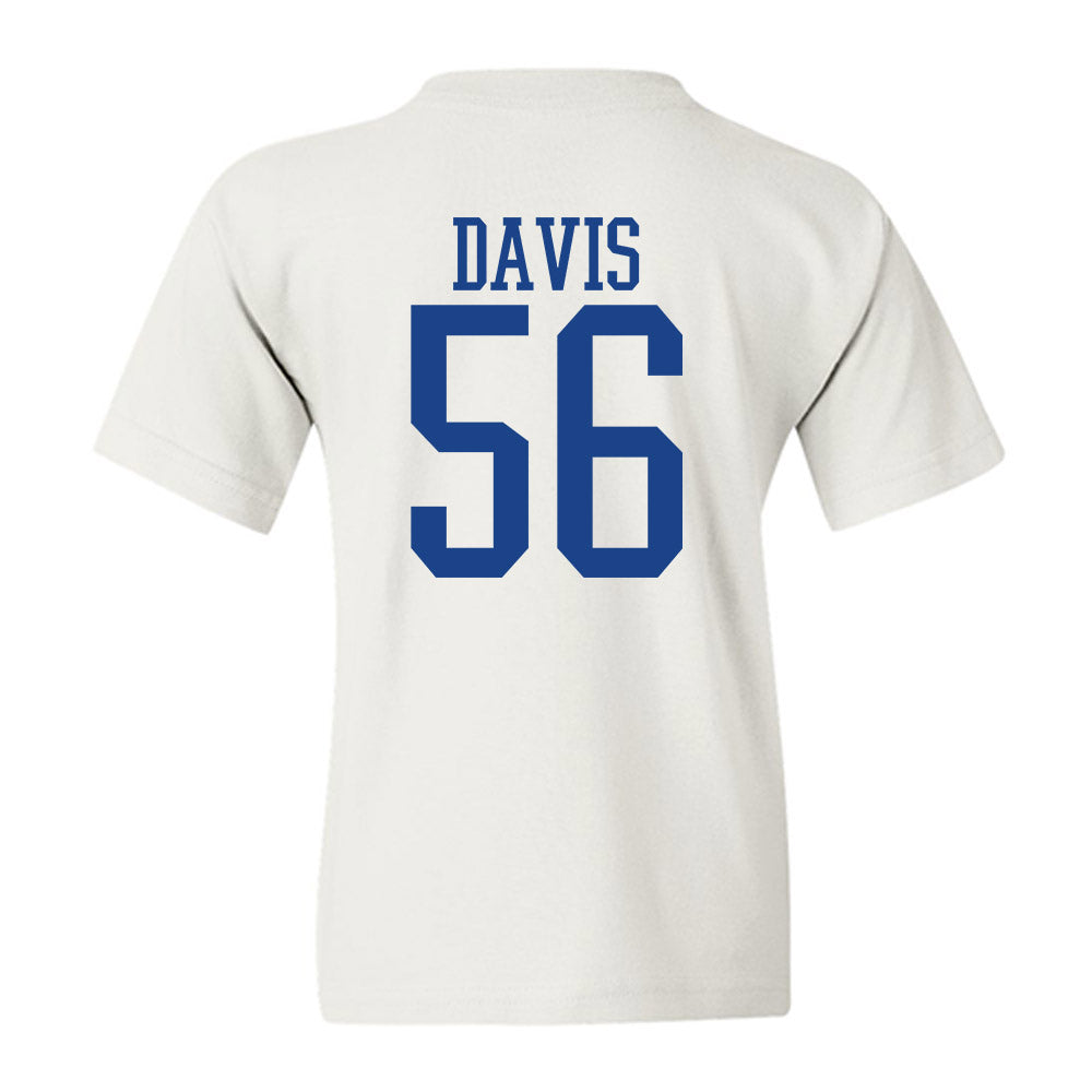 Pittsburgh - NCAA Football : Keylen Davis - Classic Shersey Youth T-Shirt-1