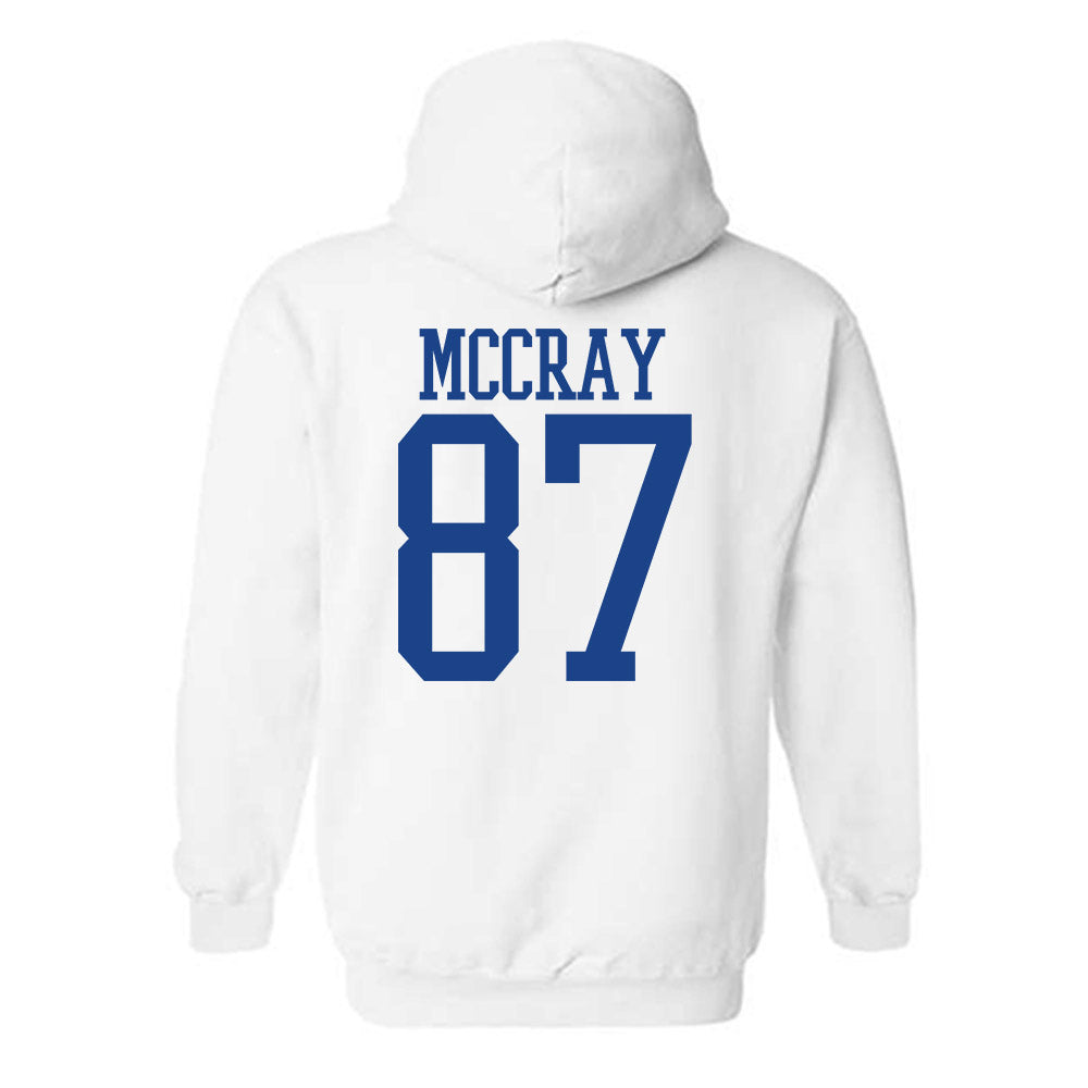 Pittsburgh - NCAA Football : Demetrice McCray - Classic Shersey Hooded Sweatshirt-1
