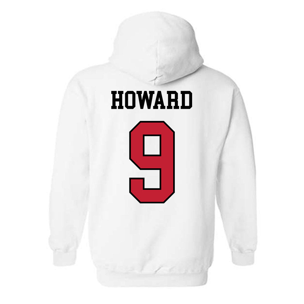 Utah - NCAA Football : Mack Howard - Hooded Sweatshirt Sports Shersey