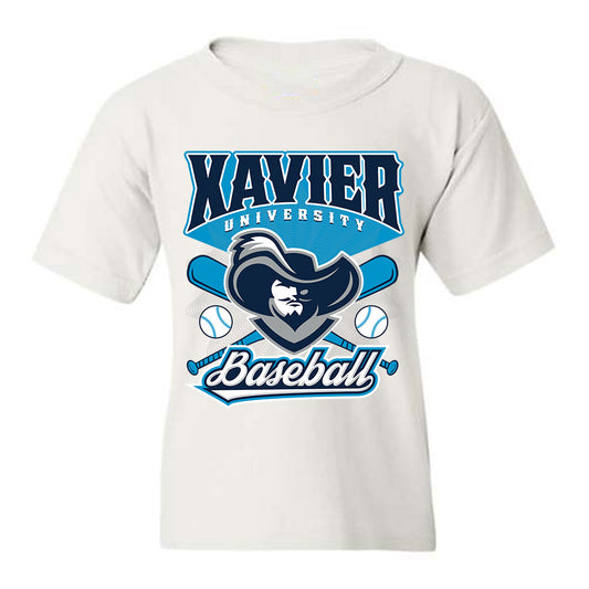 Xavier - NCAA Baseball : Jason Jelic - Sports Shersey Youth T-Shirt