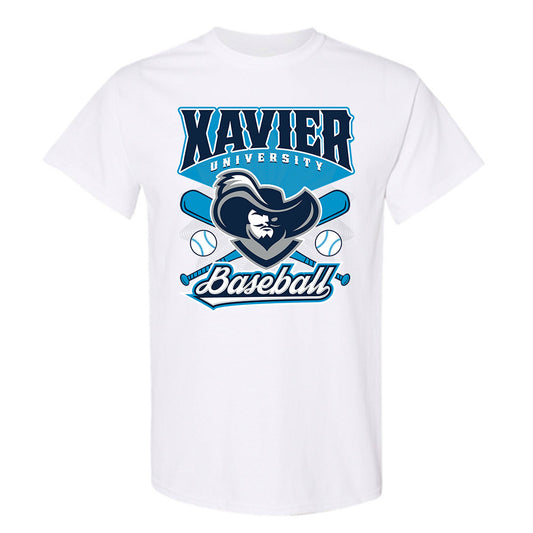 Xavier - NCAA Baseball : Sam Eppley - Sports Shersey T-Shirt-0