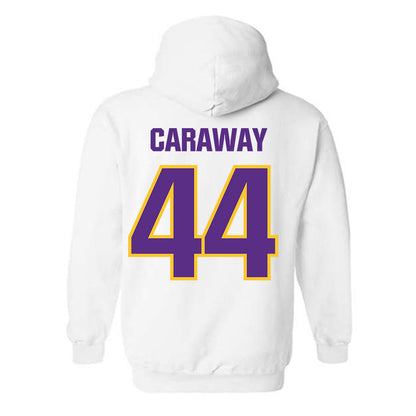 LSU - NCAA Baseball : Trent Caraway - Sports Shersey Hooded Sweatshirt-1