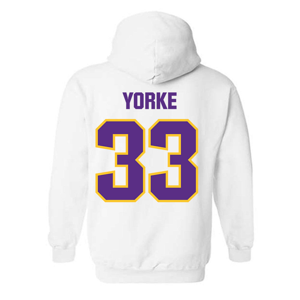 LSU - NCAA Baseball : Zach Yorke - Sports Shersey Hooded Sweatshirt-1