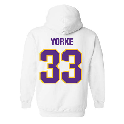LSU - NCAA Baseball : Zach Yorke - Sports Shersey Hooded Sweatshirt-1