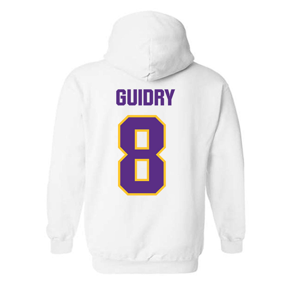 LSU - NCAA Baseball : Gavin Guidry - Sports Shersey Hooded Sweatshirt-1