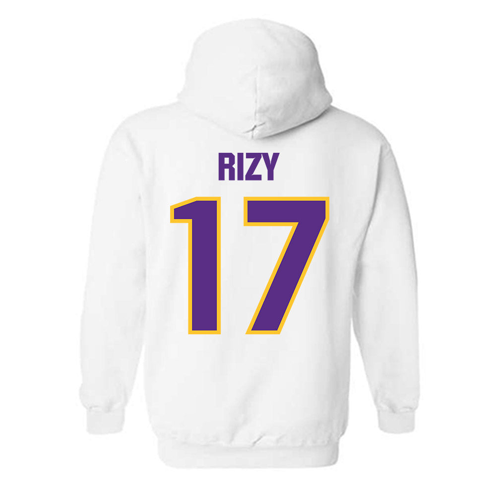 LSU - NCAA Baseball : Mavrick Rizy - Sports Shersey Hooded Sweatshirt-1