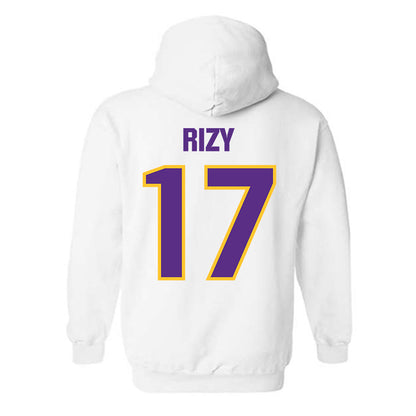 LSU - NCAA Baseball : Mavrick Rizy - Sports Shersey Hooded Sweatshirt-1