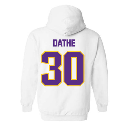LSU - NCAA Baseball : Dax Dathe - Sports Shersey Hooded Sweatshirt-1