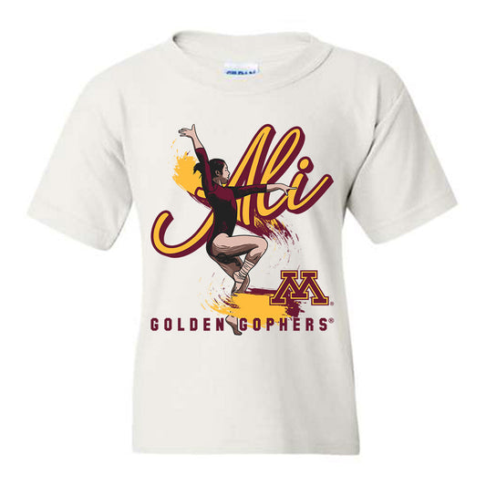 Minnesota - NCAA Women's Gymnastics : Ali Sonier Youth T-shirt