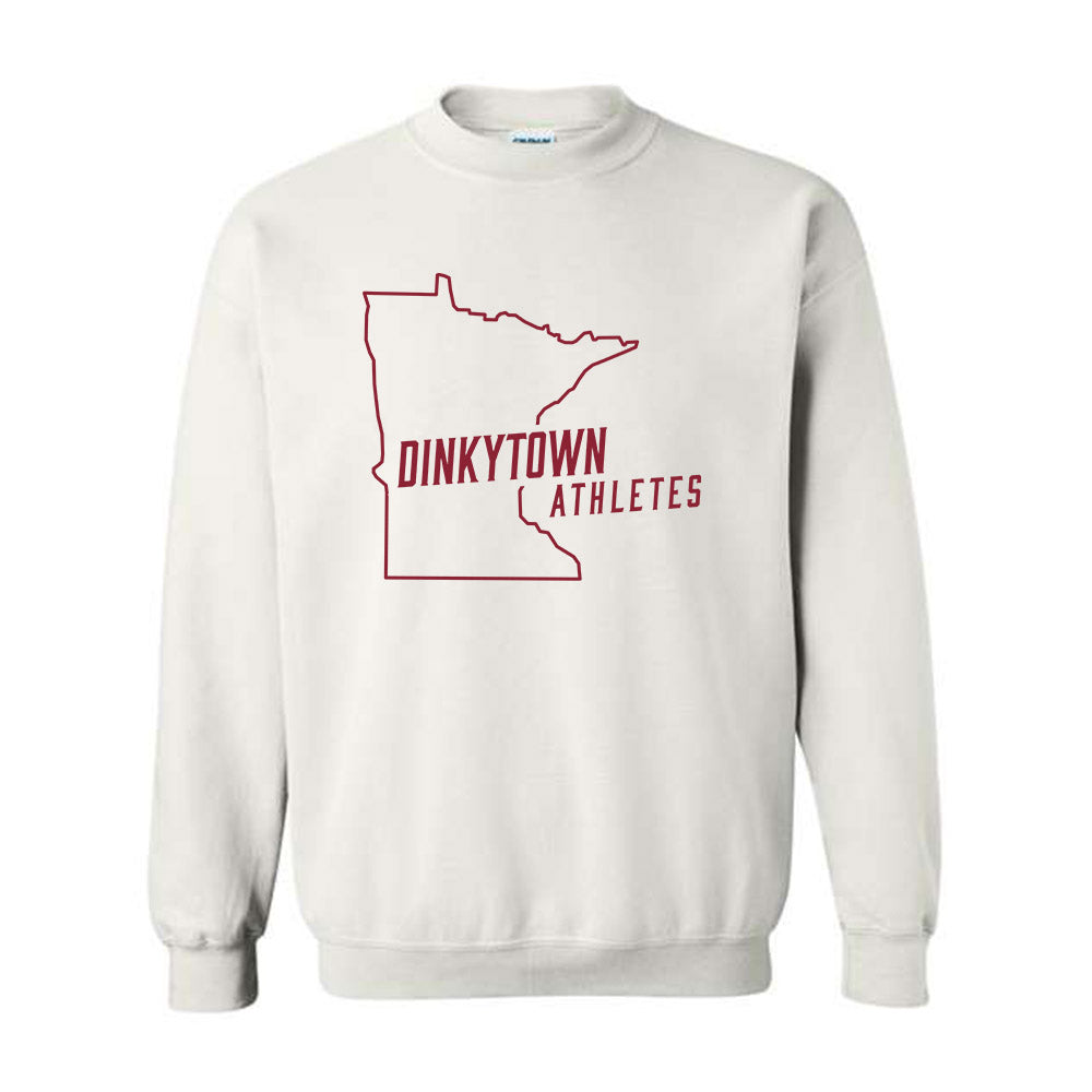 Minnesota - Dinkytown Athlete : Basic White Sweatshirt