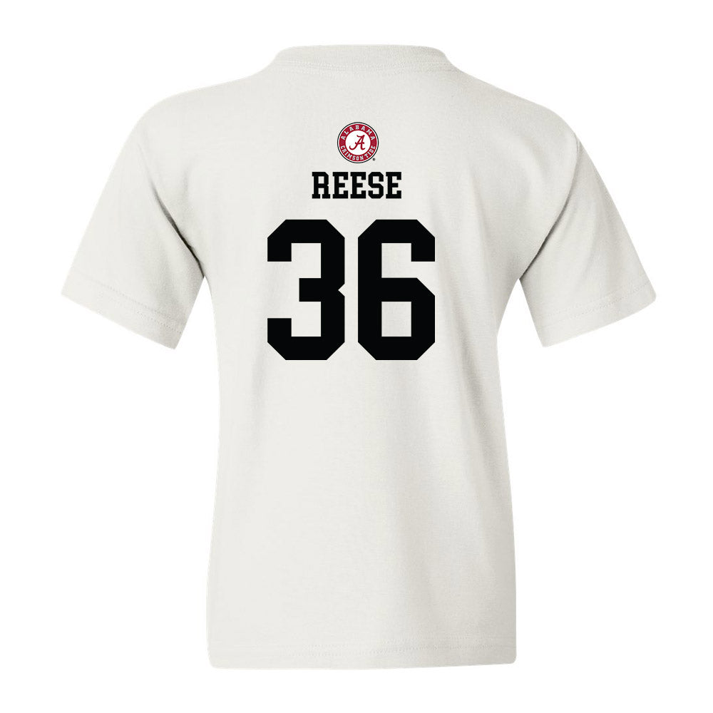Alabama - NCAA Football : QB Reese - Sports Shersey Youth T-Shirt
