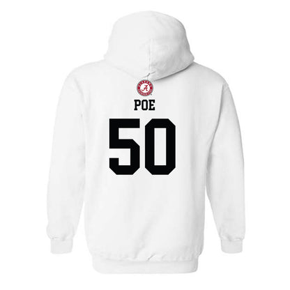 Alabama - NCAA Football : Casey Poe - Sports Shersey Hooded Sweatshirt