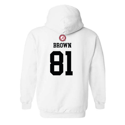 Alabama - Football Alumni : Keith Brown - Hooded Sweatshirt