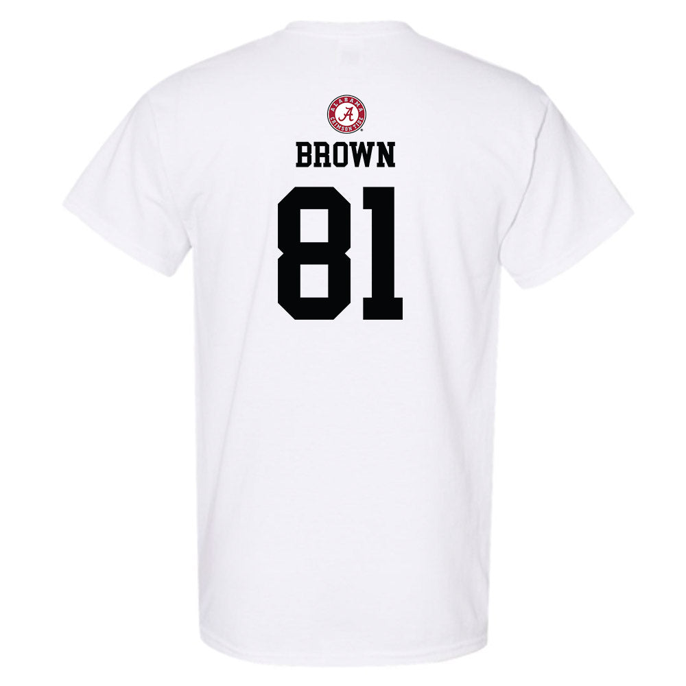 Alabama - Football Alumni : Keith Brown - T-Shirt