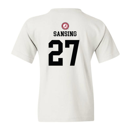 Alabama - NCAA Football : Walter Sansing - Sports Shersey Youth T-Shirt