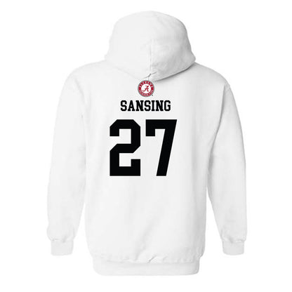 Alabama - NCAA Football : Walter Sansing - Sports Shersey Hooded Sweatshirt