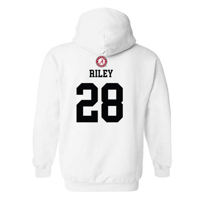 Alabama - NCAA Football : Kevin Riley - Sports Shersey Hooded Sweatshirt