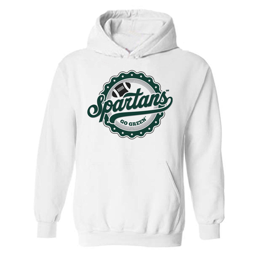 Michigan State - NCAA Football : Dorian Davis - Hail Mary Hooded Sweatshirt
