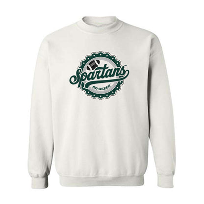 Michigan State - NCAA Football : Dorian Davis - Hail Mary Crewneck Sweatshirt