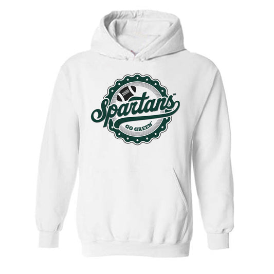 Michigan State - NCAA Football : Jay Coyne - Hail Mary Hooded Sweatshirt