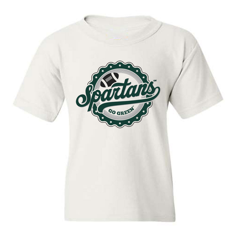 Michigan State - NCAA Football : Dorian Davis - Hail Mary Youth T-Shirt