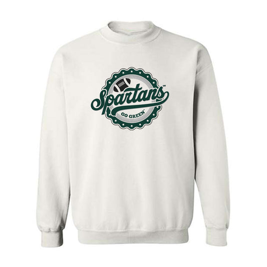 Michigan State - NCAA Football : Jay Coyne - Hail Mary Crewneck Sweatshirt