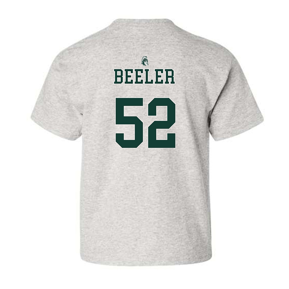 Michigan State - NCAA Football : Mikeshun Beeler - Youth T-Shirt