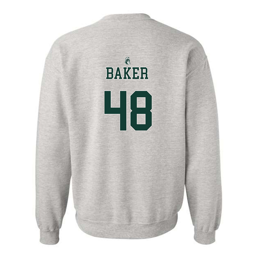 Michigan State - NCAA Football : Charlie Baker - Crewneck Sweatshirt