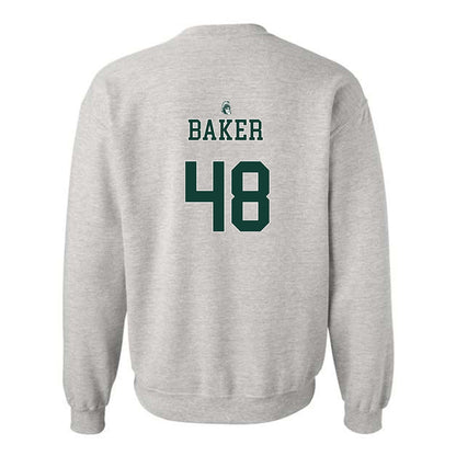 Michigan State - NCAA Football : Charlie Baker - Crewneck Sweatshirt