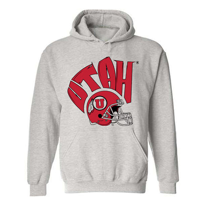 Utah - NCAA Football : Mack Howard - Hooded Sweatshirt Sports Shersey