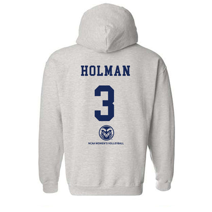 Colorado State - NCAA Women's Volleyball : Brooke Holman - Hooded Sweatshirt
