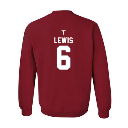 Troy - NCAA Football : Chris Lewis - Crewneck Sweatshirt-1