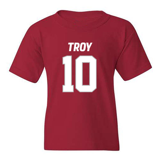 Troy - NCAA Football : Tucker Kilcrease - Youth T-Shirt-0