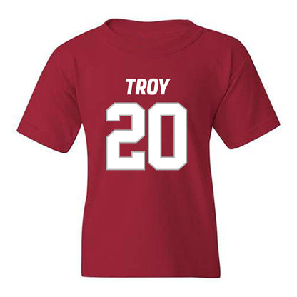 Troy - NCAA Football : DK Billingsley - Youth T-Shirt-0