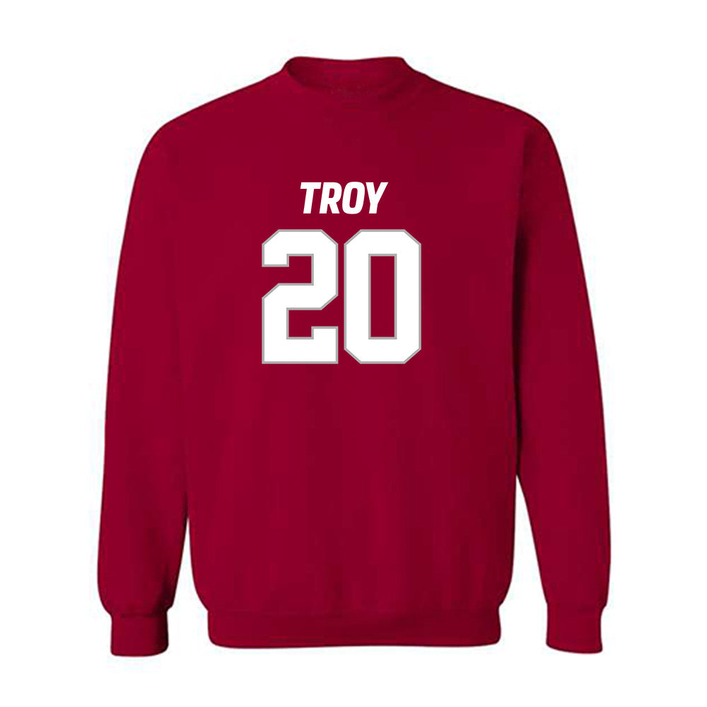 Troy - NCAA Football : DK Billingsley - Crewneck Sweatshirt-0