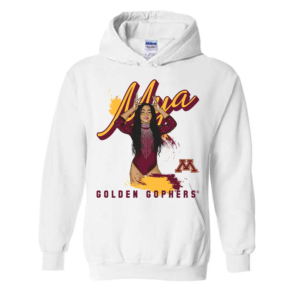 Minnesota - NCAA Women's Gymnastics - Mya Hooten Hooded Sweatshirt