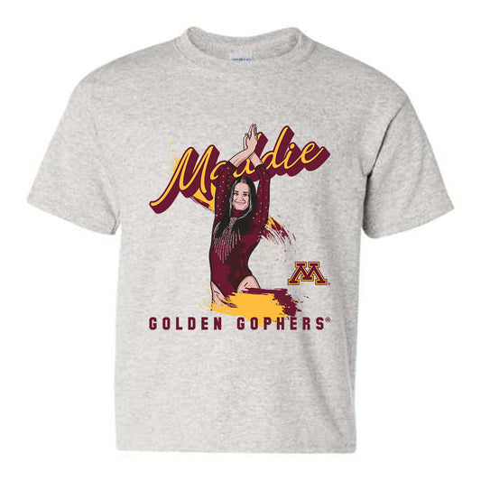 Minnesota - NCAA Women's Gymnastics : Maddie Quarles Youth T-shirt