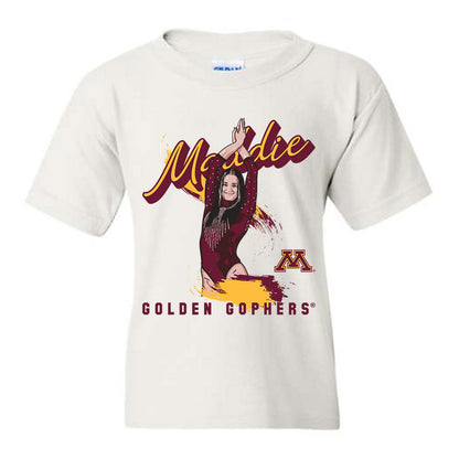 Minnesota - NCAA Women's Gymnastics : Maddie Quarles Youth T-shirt
