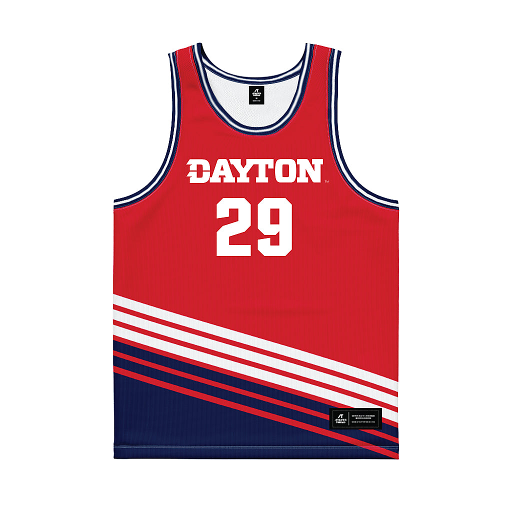 Dayton - NCAA Men's Basketball : Amael L'Etang - Red Basketball Jersey-0