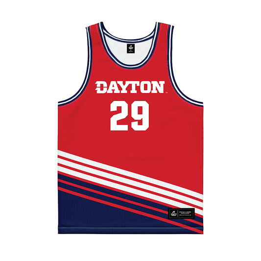 Dayton - NCAA Men's Basketball : Amael L'Etang - Red Basketball Jersey-0
